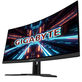 Gigabyte G27FC A-EK ívelt VA LED monitor, 27", 1920x1080, 2xHDMI/Displayport/2xUSB