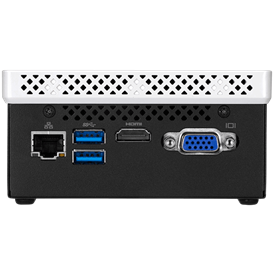 Gigabyte GB-BLCE-4000C PC BRIX, Intel Celeron N4000 2.6 GHz, HDMI, D-Sub, LAN, WIFI, Bluetooth, 2,5" HDD hely, USB 3.0