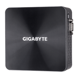 Gigabyte GB-BRI3H-10110 PC BRIX asztali számítógép | Intel Core i3 10110U, 4.1GHz, 2xHDMI, LAN, WIFI, BT, COM, 2,5" HDD