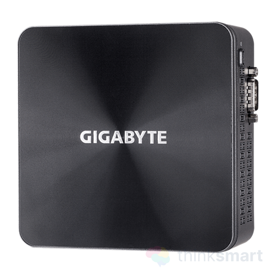 Gigabyte GB-BRI3H-10110 PC BRIX asztali számítógép | Intel Core i3 10110U, 4.1GHz, 2xHDMI, LAN, WIFI, BT, COM, 2,5" HDD