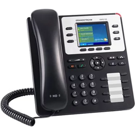 Grandstream GXP 2130 VoIP telefon - fekete (GXP2130v2)