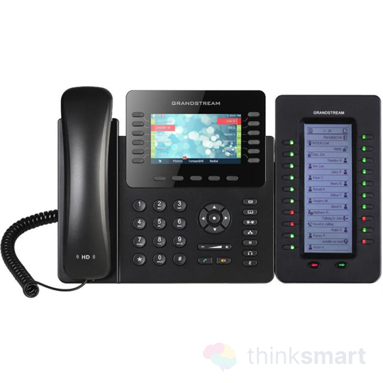 Grandstream GXP 2170 VoIP telefon - fekete (GXP2170)