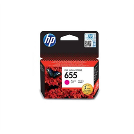 HP 655 magenta tintapatron, 9ml, 600 oldal (CZ111AE