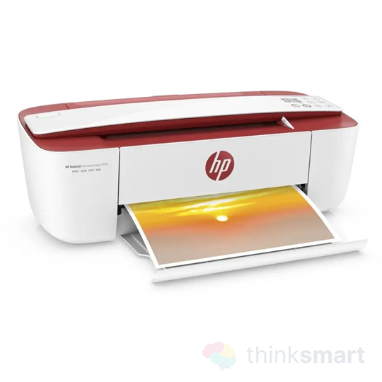 HP DeskJet Ink Advantage 3788 multifunkció tintasugaras nyomtató - fehér/piros (T8W49C)