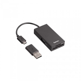 Hama 2.0 USB elosztó - 3 port - fekete (54141)