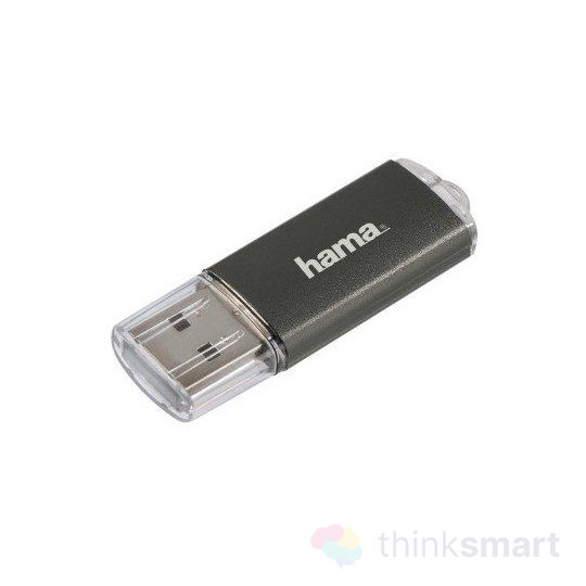Hama USB 2.0 16GB "Laeta" pendrive - szürke (90983)
