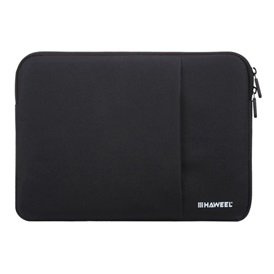 Haweel textil notebook tok - fekete | univerzális, max. 11"