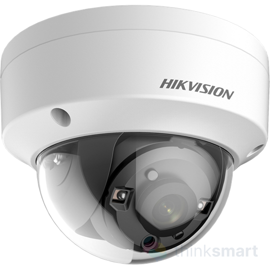 Hikvision DS-2CE57H0T-VPITF(2.8MM) 4in1 Analóg dómkamera (5MP, 2,8mm, kültéri, EXIR20m, IP67, IK10, WDR)