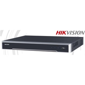 Hikvision DS-7616NI-K2/16P NVR rögzítő (16 csatorna, 160Mbps rögzítés, H265, HDMI+VGA, 2xUSB, 2x Sata, I/O, 16x PoE)