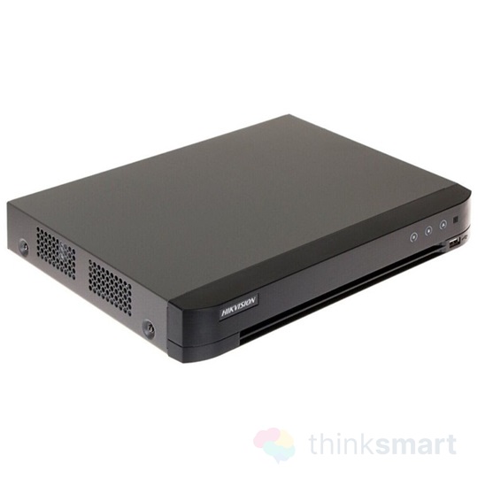 Hikvision IDS-7216HQHI-M1/S DVR rögzítő (16 port, 4MP, 2MP/240fps, 720P/400fps, H265+, 1x Sata)