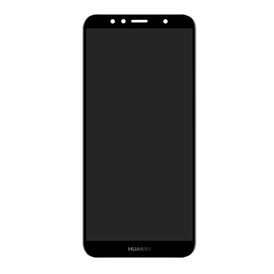 Huawei - 98-23057-6495B - gyári LCD kijelző + érintőpanel - fekete (Huawei Y6 Prime 2018)