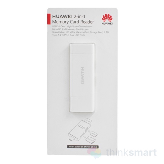 Huawei 04071769 NANO MEMORY CARD CARD READER, WHITE
