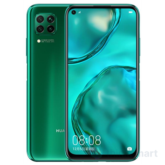 Huawei P40 Lite okostelefon - zöld | 128GB, 6GB RAM, DualSIM