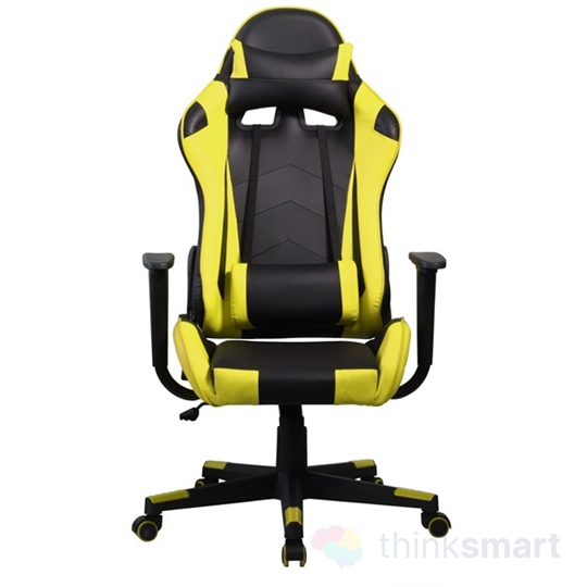 Iris GCH201BC gamer szék - fekete-citromsárga