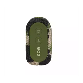 JBL Go 3 hordozható hangszóró - zöld, terepmintás | Bluetooth, vízálló
