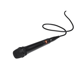 JBL PBM100BLK PartyBox vezetékes mikrofon - fekete | 4.5m