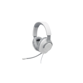JBL Quantum 100 gamer mikrofonos fejhallgató - fehér