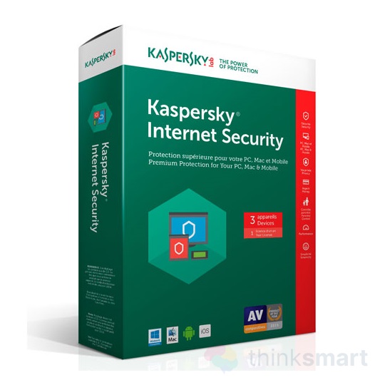 Kaspersky Antivirus 1 Felhasználó 1 év online vírusirtó szoftver (KAV-KAVI-0001-LN12)