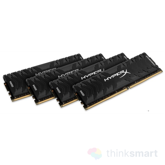 Kingston HyperX Predator XMP 4x16GB 3333MHz DDR4 CL16 memória - fekete (HX433C16PB3K4/64)