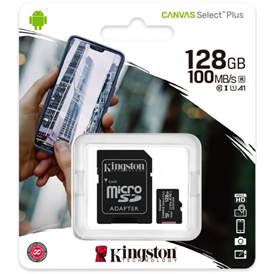 Kingston SDCS2/128GB 128GB MicSDXC memóriakártya