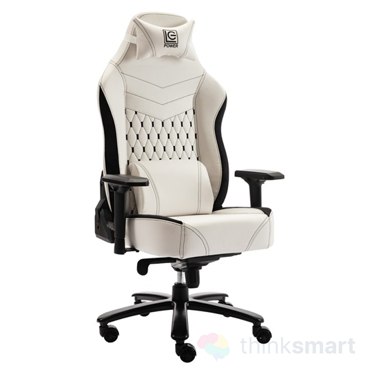 LC Power gamer szék - fekete-fehér (GC-800BW)
