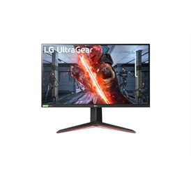 LG 27GN850-B fekete monitor, QHD, 27", 2560x1440, 16:9, HDMI, G-Sync, FreeSync (27GN850-B.AEU)