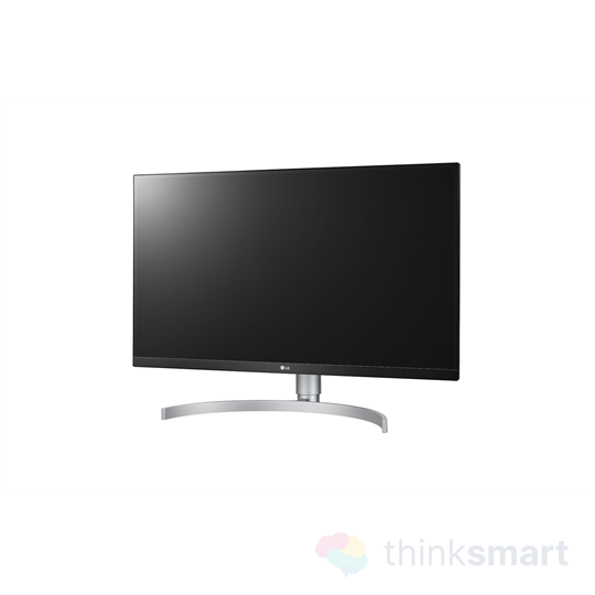 LG 27UL850-W szürke monitor, 4K UHD, 27", 3840x2160, 16:9, HDMI, DisplayPort, USB-C, PIVOT (27UL850-W.AEU)