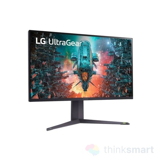 LG 32GQ950-B 32" 4K UHD IPS UltraGear gamer monitor, nVidia G-Sync kompatibilitással - fekete