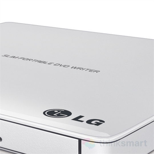LG külső DVD író - fehér (GP57EW40)