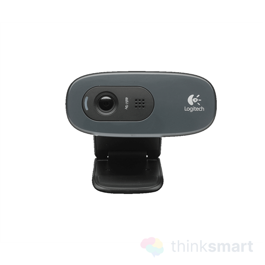 Logitech C270 webkamera - fekete/szürke | 720P, mikrofon