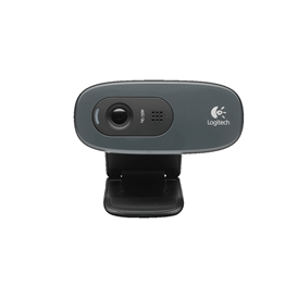 Logitech C270 webkamera - fekete/szürke | 720P, mikrofon