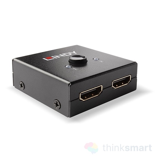 Lindy 38336 Switch | HDMI 4K kétirányú, 2 port (új)