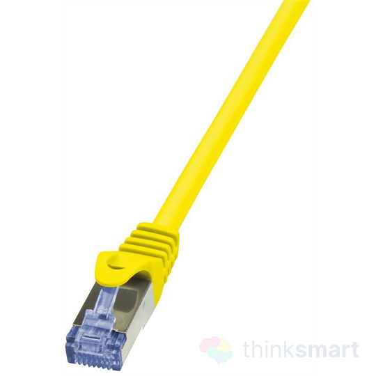 Logilink CQ3097S patch kábel - Cat.6A 10G S/FTP PIMF - 10m - sárga