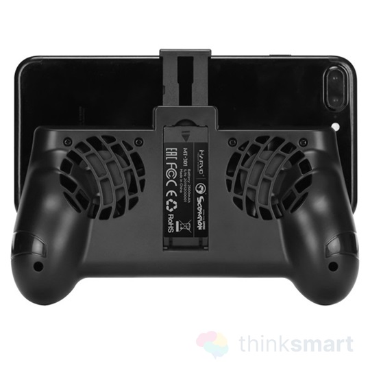MARVO MT-301 gamepad Telefonokhoz (4" - 6,2", USB, IOS és Android komp., microUSB, 2500mAh, fekete)