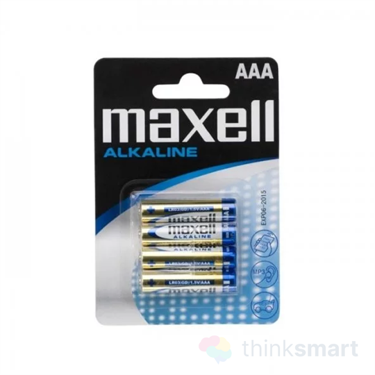 Maxell MaxellLR03 AAA elem, alkáli, 4db/bliszter