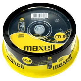 MAXELL CD lemez CD-R80 25db/Henger 52x