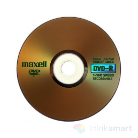 MAXELL DVD lemez -R 4.7GB 16x Normál tok