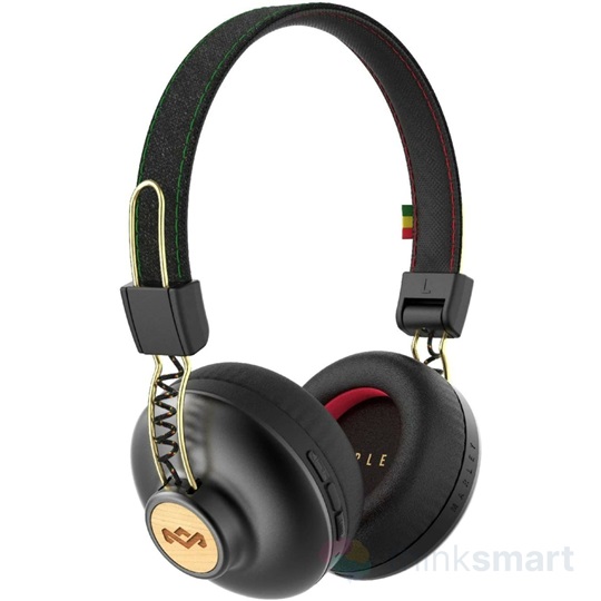 Marley EM-JH133-RA Positive Vibration Rasta Bluetooth fejhallgató