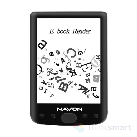 Navon Bigbook 6" E-Ink E-könyv olvasó - 8 GB - Fekete