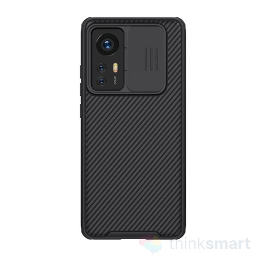 Nillkin Camshield Pro műanyag mobiltelefon tok - fekete | Xiaomi 12 / 12X