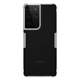 Nillkin Nature szilikon ultravékony mobiltelefon tok - átlátszó | Samsung Galaxy S21 Ultra