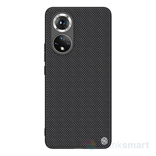 Nillkin Textured szilikon mobiltelefon tok - fekete | Huawei Nova 9 / Honor 50