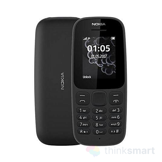 Nokia 105 (2019) DualSIM mobiltelefon - Fekete