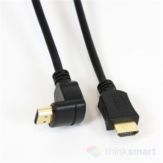 Omega OCHK54 kábel - fekete | HDMI v.1.4., arany, 5m