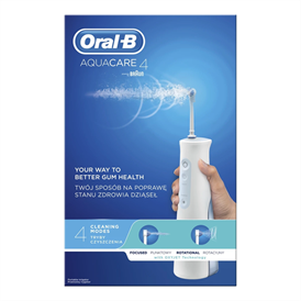 Oral-B AquaCare4 vezeték nélküli szájzuhany - fehér