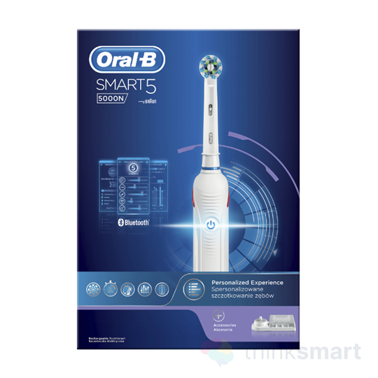 Oral-B Smart 5 5000N Cross Action elektromos fogkefe - fehér
