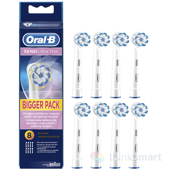 Oral-B EB60-8 sensitive elektromos fogkefe pótfej 8 db Sensi