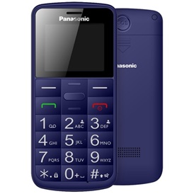 Panasonic KX-TU110EXC senior mobiltelefon - kék