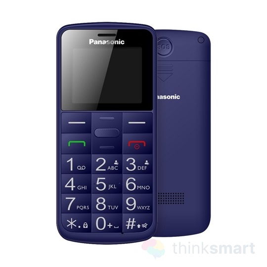 Panasonic KX-TU110EXC senior mobiltelefon - kék