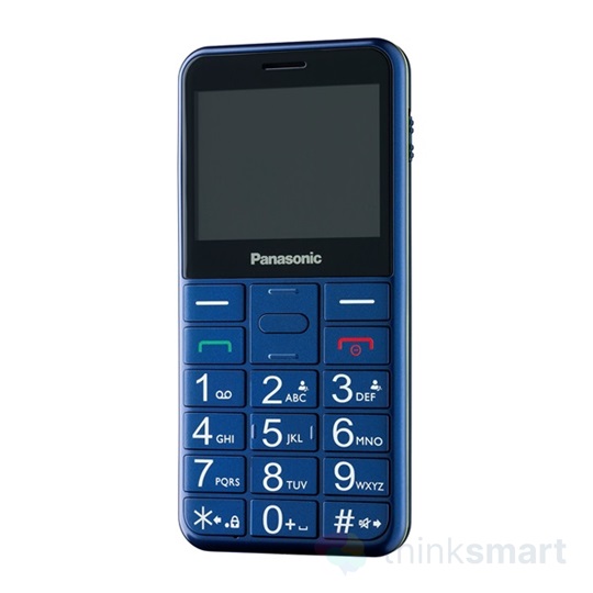 Panasonic KX-TU155EXCN Senior mobiltelefon - kék